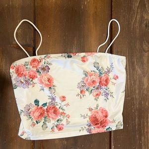 SHEIN Floral Crop Top